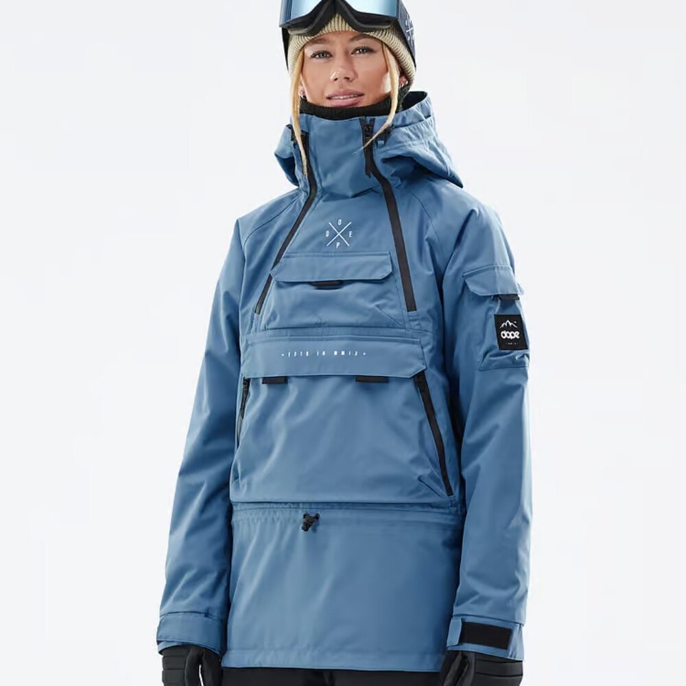 Akin W Snowboard Jacket Blue Steel